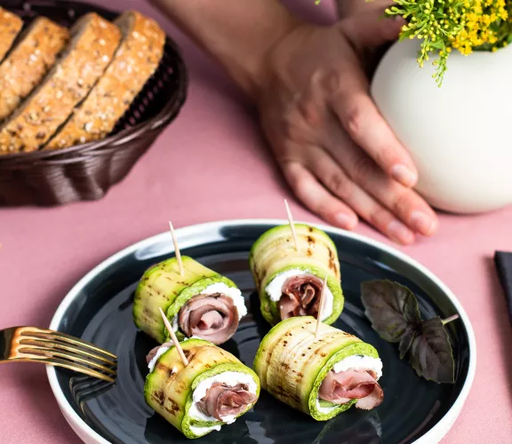 Involtini di roast-beef 